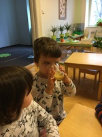 připravujeme smoothie s dětmi Mateřinka Brno
